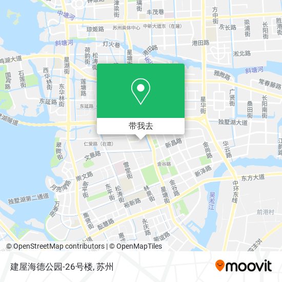 建屋海德公园-26号楼地图