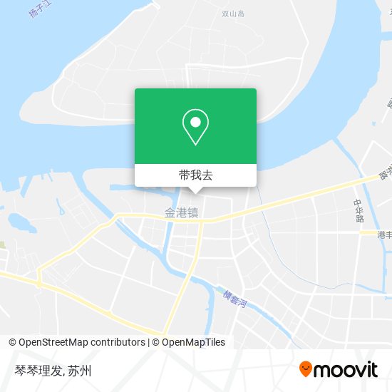 琴琴理发地图