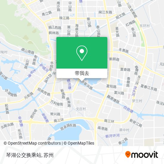 琴湖公交换乘站地图