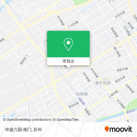 华盛六园-南门地图