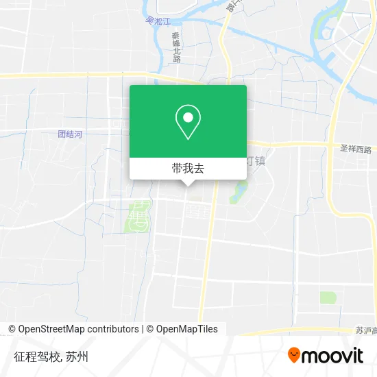 征程驾校地图
