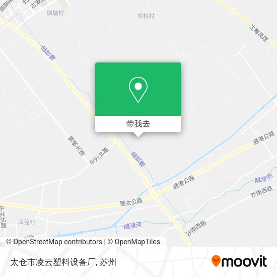 太仓市凌云塑料设备厂地图