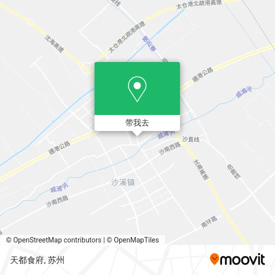 天都食府地图