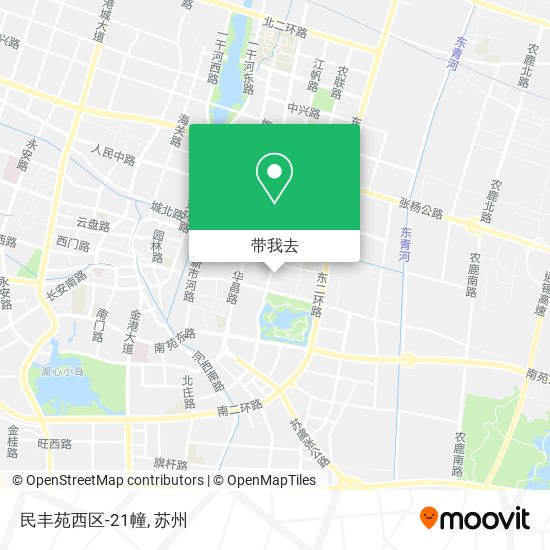 民丰苑西区-21幢地图