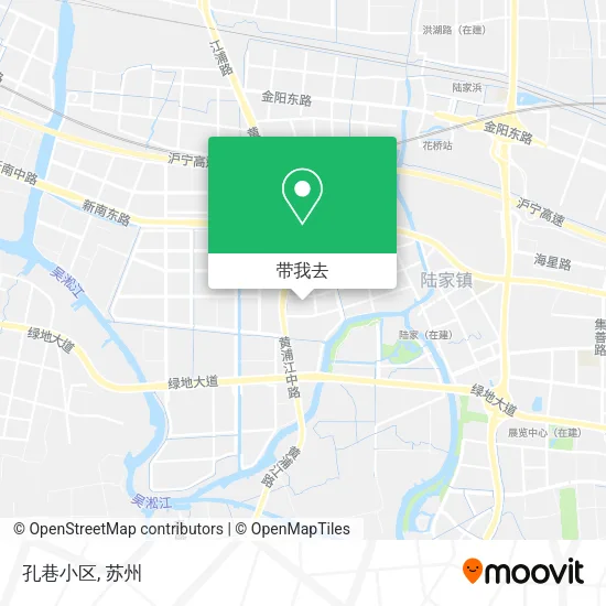 孔巷小区地图