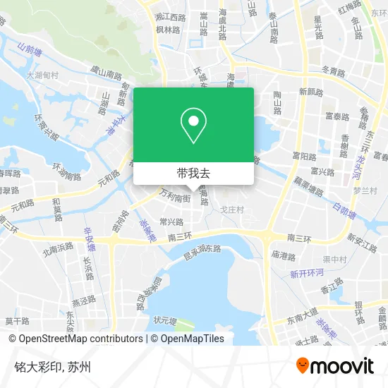 铭大彩印地图