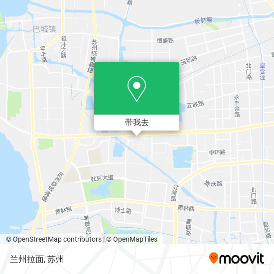 兰州拉面地图