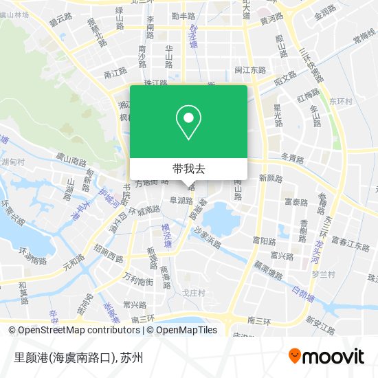 里颜港(海虞南路口)地图