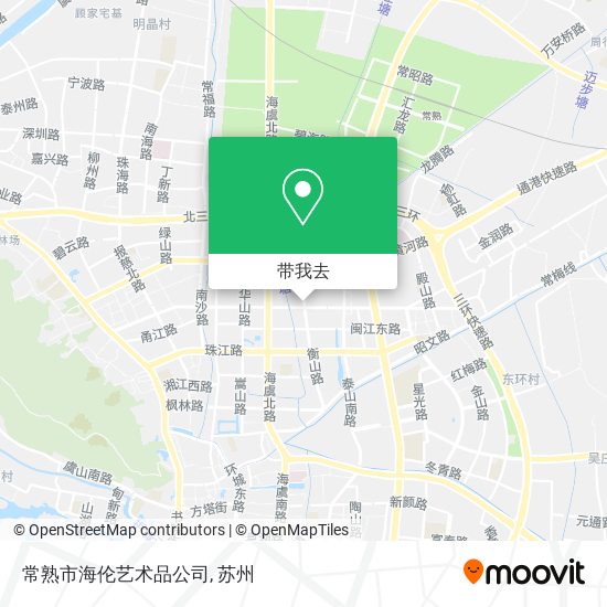 常熟市海伦艺术品公司地图