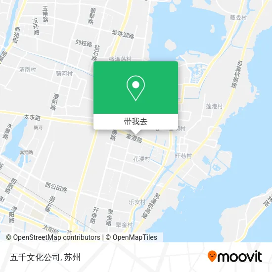 五千文化公司地图