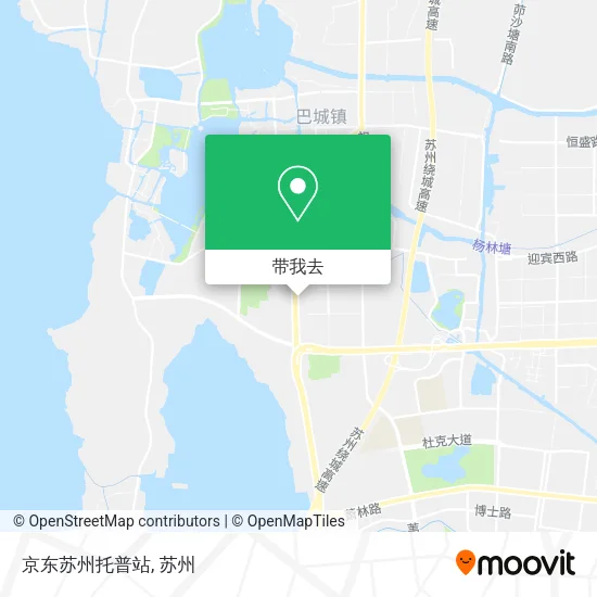 京东苏州托普站地图