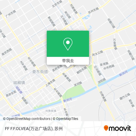 FF F.F.OLVEA(万达广场店)地图
