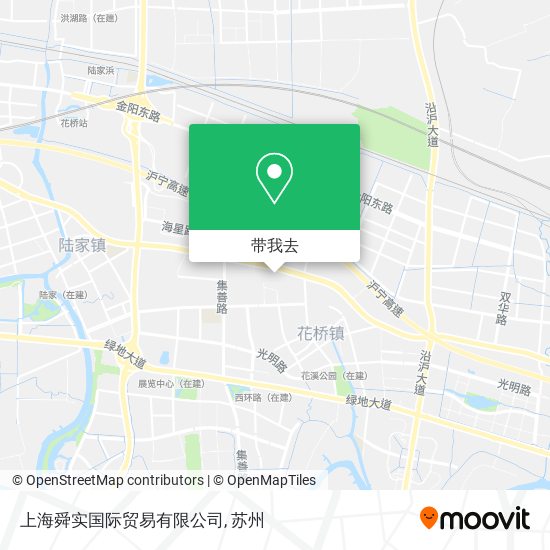 上海舜实国际贸易有限公司地图