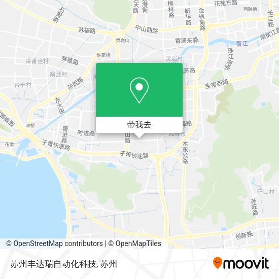 苏州丰达瑞自动化科技地图