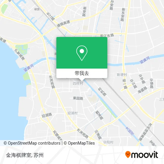 金海棋牌室地图