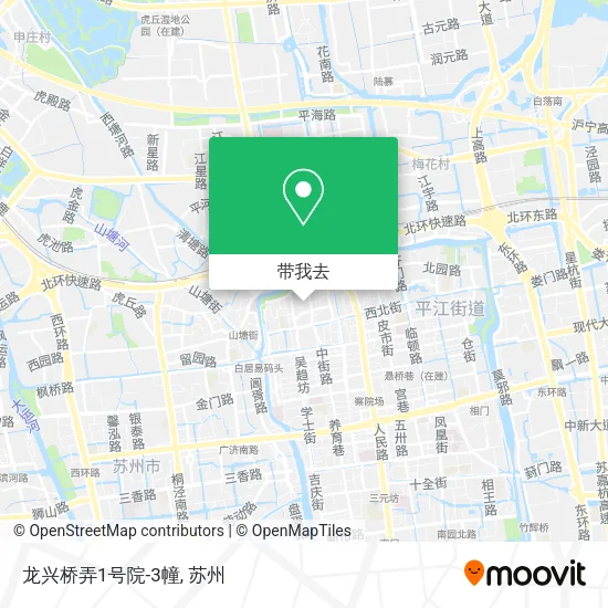 龙兴桥弄1号院-3幢地图
