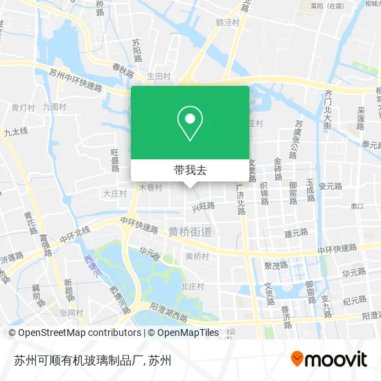 苏州可顺有机玻璃制品厂地图