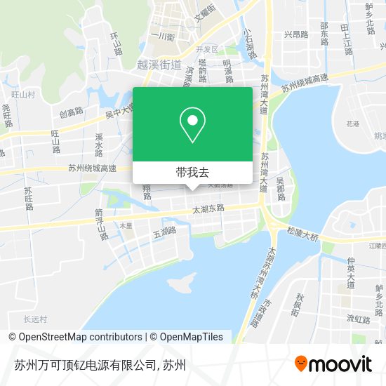 苏州万可顶钇电源有限公司地图