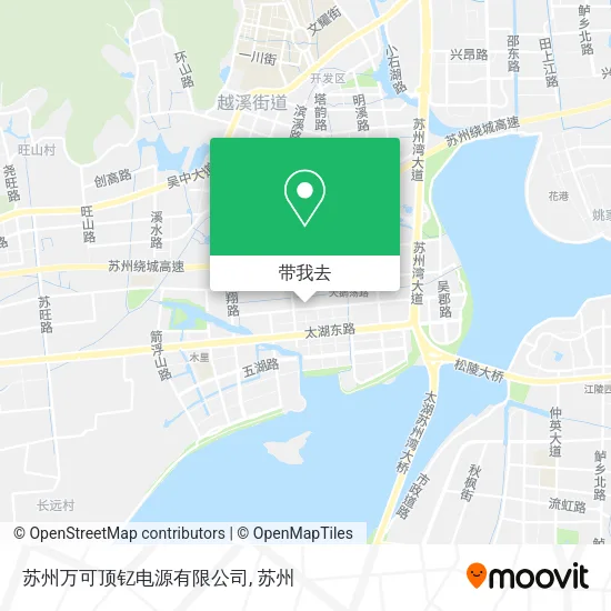 苏州万可顶钇电源有限公司地图