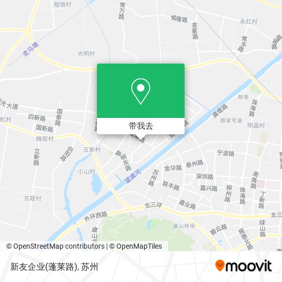 新友企业(蓬莱路)地图