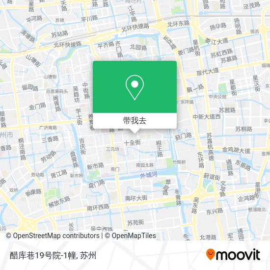 醋库巷19号院-1幢地图