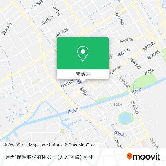 新华保险股份有限公司(人民南路)地图