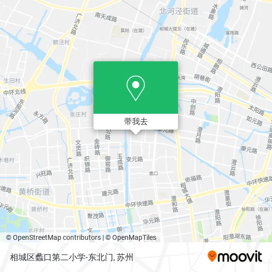相城区蠡口第二小学-东北门地图