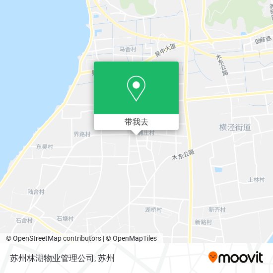 苏州林湖物业管理公司地图