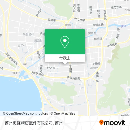 苏州奥庭精密配件有限公司地图
