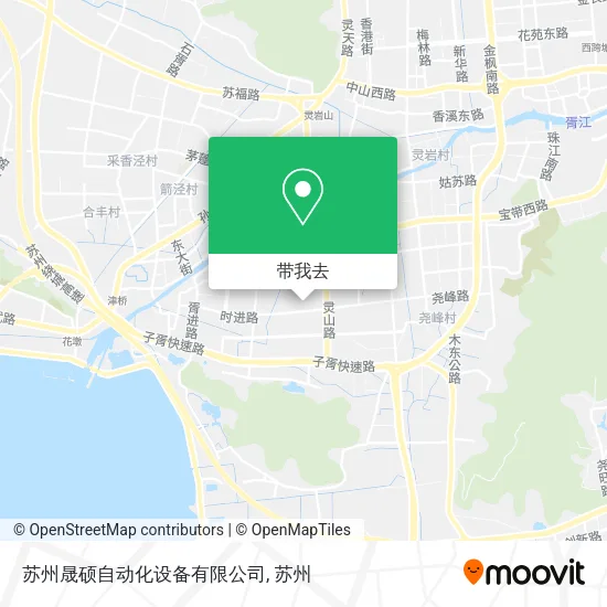 苏州晟硕自动化设备有限公司地图