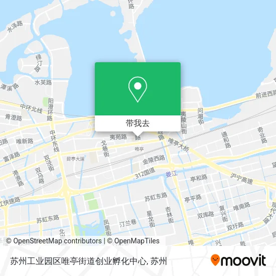 苏州工业园区唯亭街道创业孵化中心地图