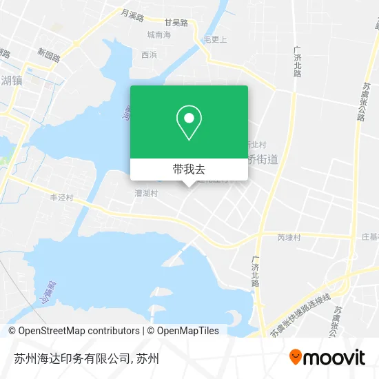 苏州海达印务有限公司地图