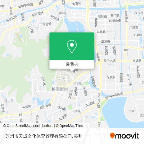 苏州市天成文化体育管理有限公司地图