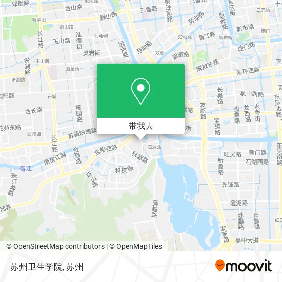 苏州卫生学院地图