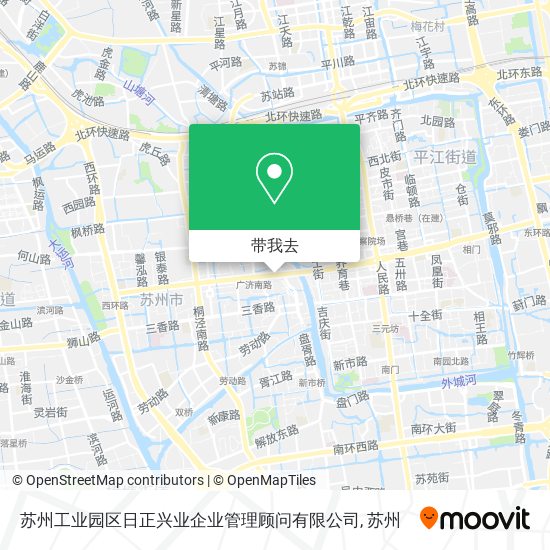 苏州工业园区日正兴业企业管理顾问有限公司地图