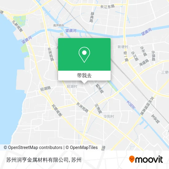苏州润亨金属材料有限公司地图