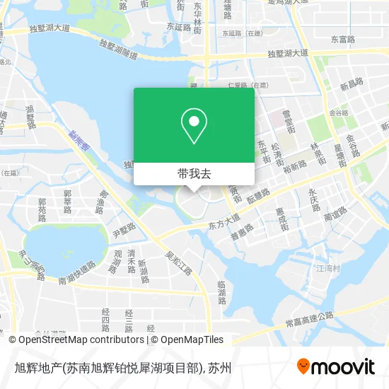 旭辉地产(苏南旭辉铂悦犀湖项目部)地图