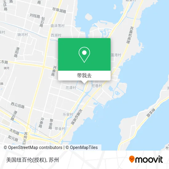 美国纽百伦(授权)地图
