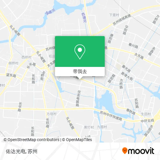 佑达光电地图
