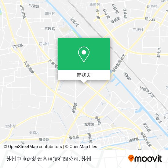 苏州中卓建筑设备租赁有限公司地图