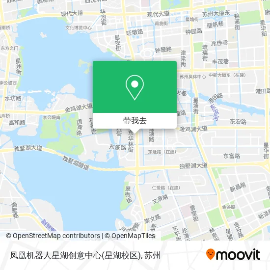 凤凰机器人星湖创意中心(星湖校区)地图