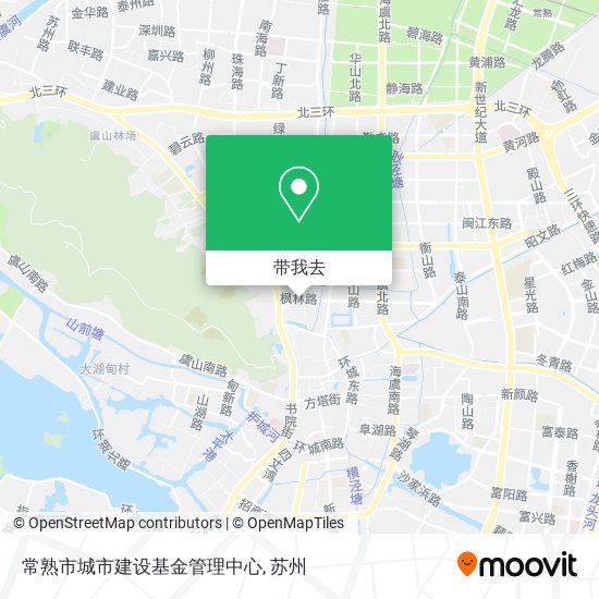 常熟市城市建设基金管理中心地图