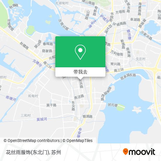 花丝雨服饰(东北门)地图