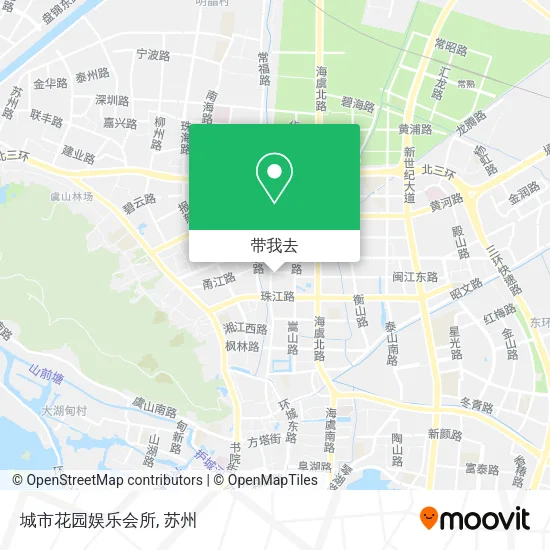 城市花园娱乐会所地图