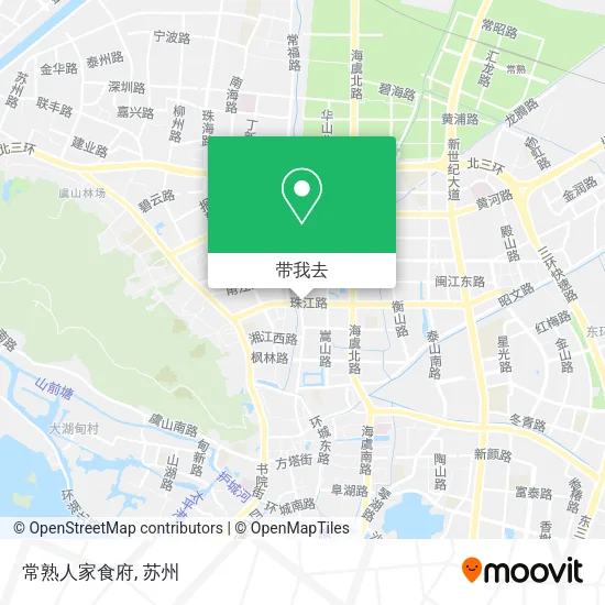 常熟人家食府地图