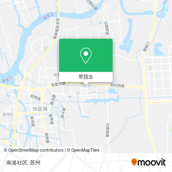 南港社区地图
