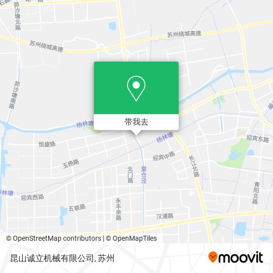 昆山诚立机械有限公司地图