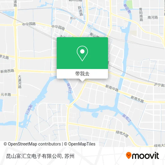 昆山富汇立电子有限公司地图