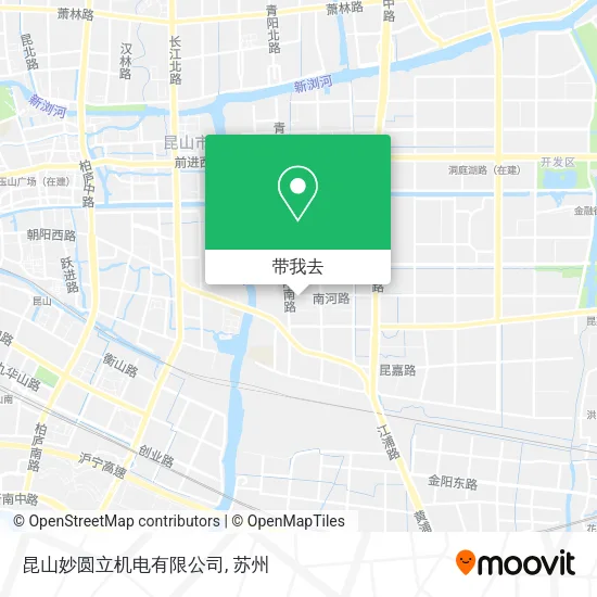 昆山妙圆立机电有限公司地图