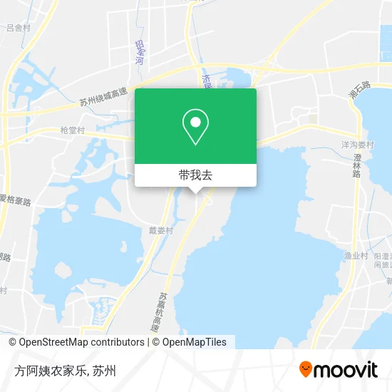 方阿姨农家乐地图